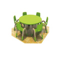 High quality kindergarten Plastic Kids Round Table children table and chair for sale